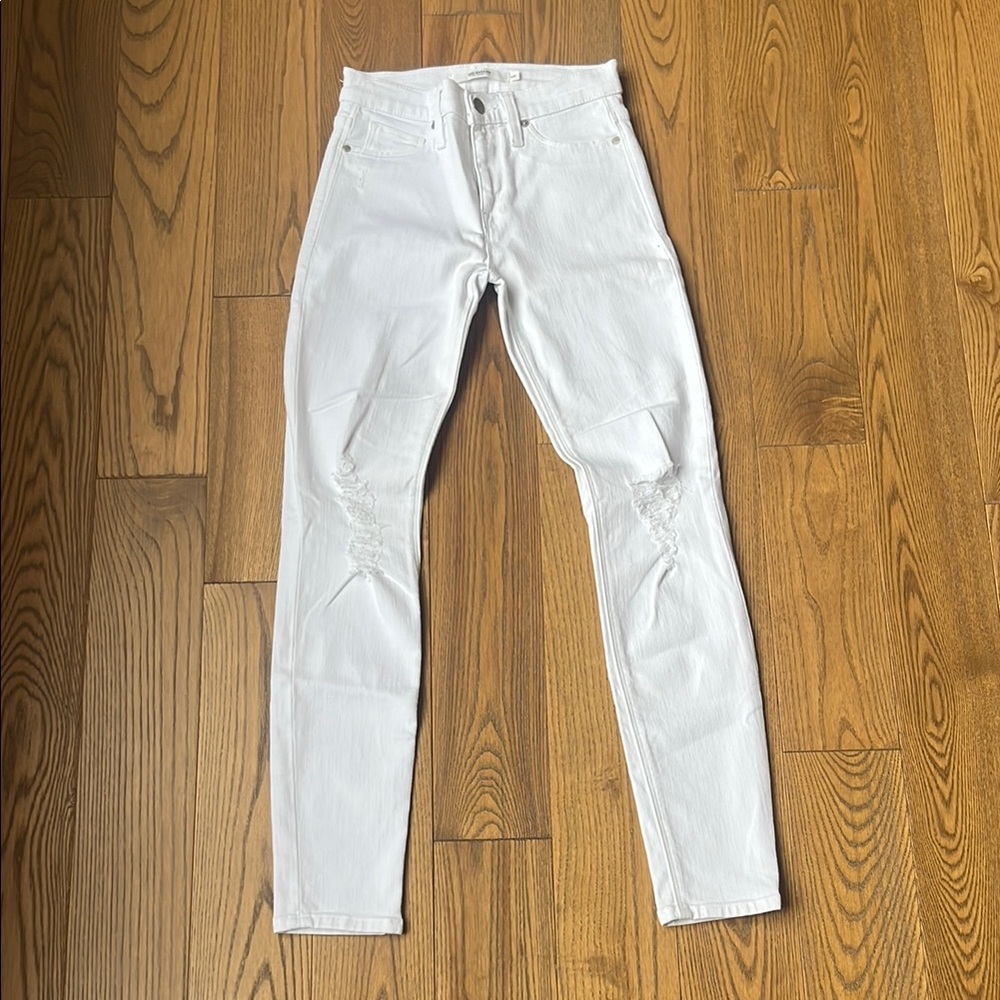 Hudson Jeans Women's Skinny Jeans - White